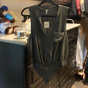 Free People tank top onesie NWT